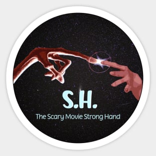 Scary Movie Strong Hand Sticker